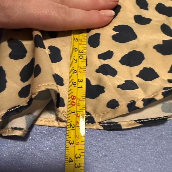 Nasty Gal Leopard Print Midi Skirt in Brown and Black - Picture 3 of 6